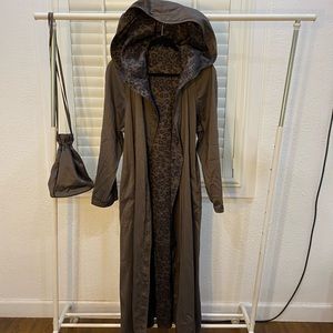 Sackables Reversible Hooded rain coat - 90s